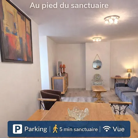 Apartment Panorama Du Sanctuaire 400 Metres De La Grotte 3 8 Personnes Parking Ferme Gratuit Lourdes